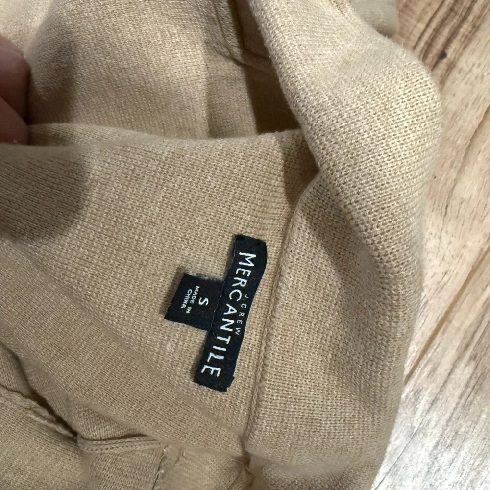 J. Crew Sweater Blazer Women's Tan Blazer